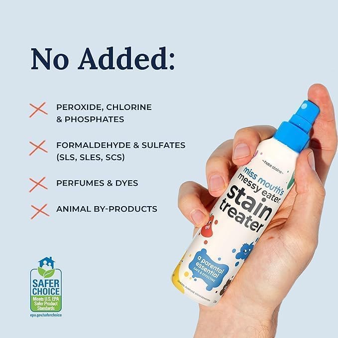 Instant Stain Remover Spray-Fabric Remover for Spots on Clothes, Carpets, Laundry, Grease All color Stain Remover Fabric| Toxin-free | 50+ Stains | Plant-based (BUY 1 GET 1 FREE)
