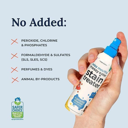 Instant Stain Remover Spray-Fabric Remover for Spots on Clothes, Carpets, Laundry, Grease All color Stain Remover Fabric| Toxin-free | 50+ Stains | Plant-based (BUY 1 GET 1 FREE)