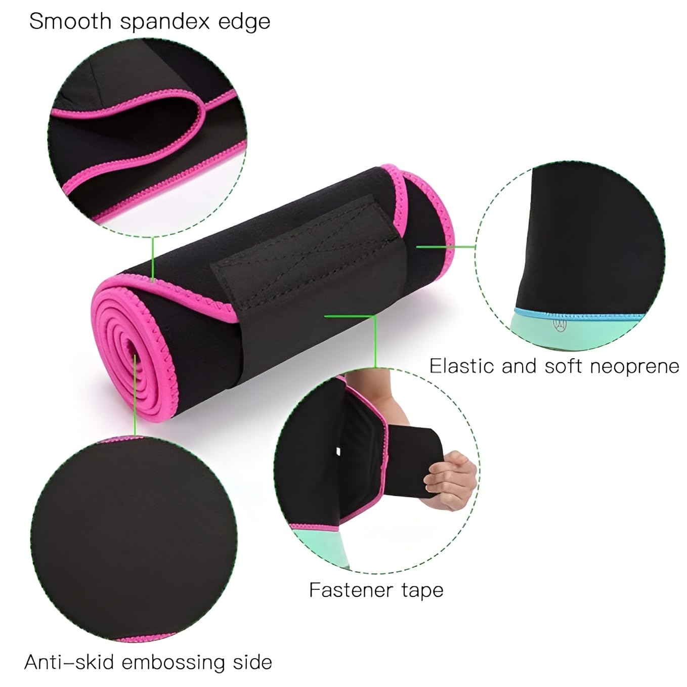 Adjustable Sweat Slim Belt for Women | Tummy Trimmer Belt for Fat Loss Daily Use