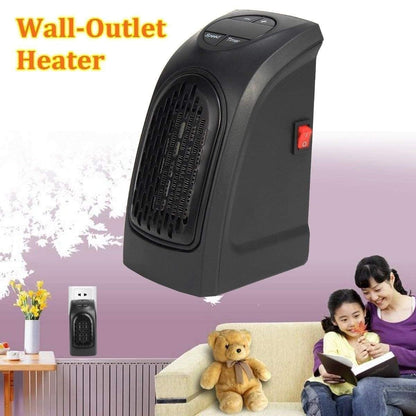 Wall-Mounted Electric Energy-Saving Portable Silent Infrared Room Heater With Timer and LED Display