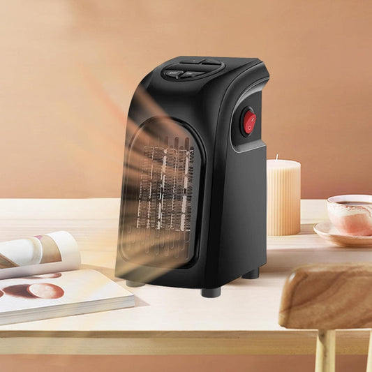 Wall-Mounted Electric Energy-Saving Portable Silent Infrared Room Heater With Timer and LED Display