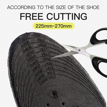 ByMummy 4-Layer Invisible Adjustable Height Increasing Insoles - Instant 3.5" Taller Shoe Lifts