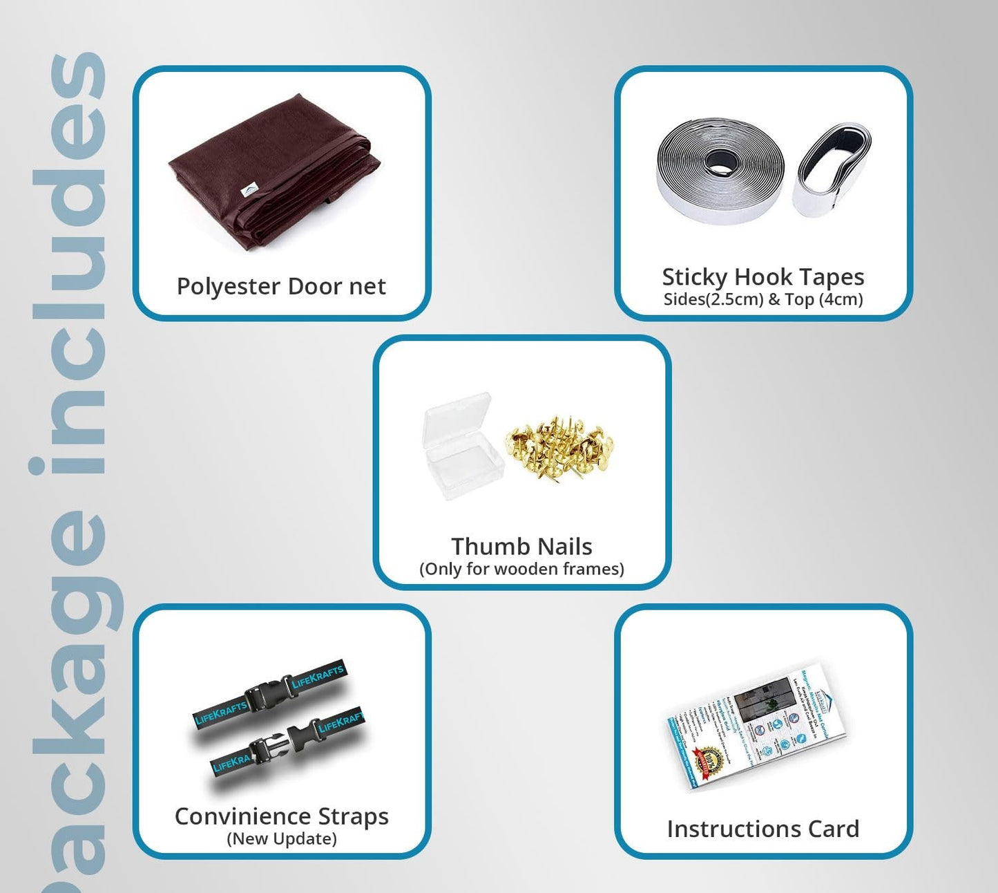 Magnetic Door Mosquito Net – Premium Self-Closing for All Door Types | Protection from Insects, Pets & KidsFriendly