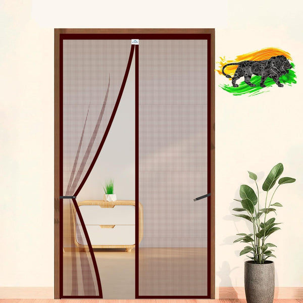 Magnetic Door Mosquito Net – Premium Self-Closing for All Door Types | Protection from Insects, Pets & KidsFriendly